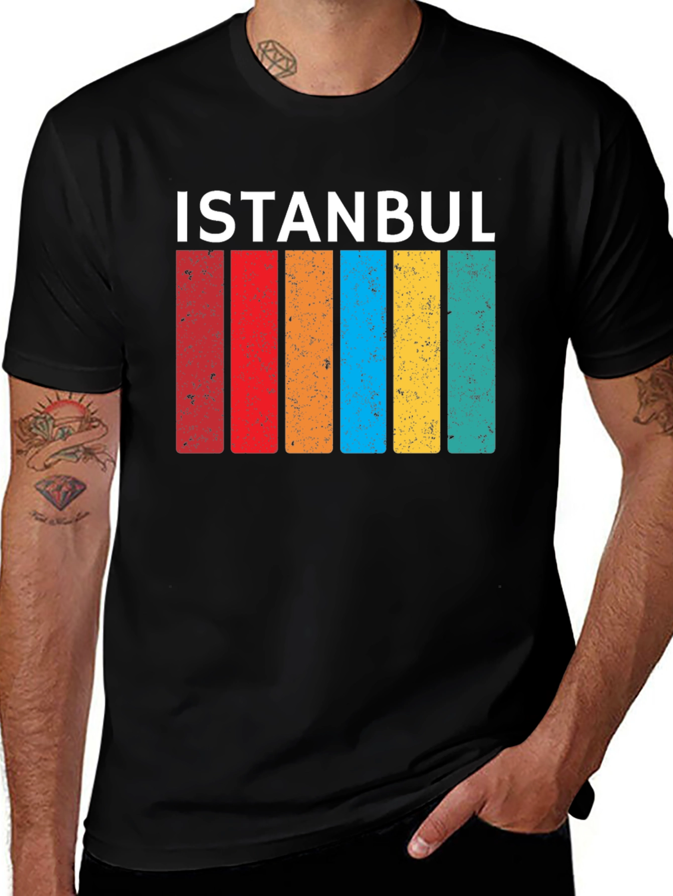 Istanbul Retro Style Graphic T-Shirt