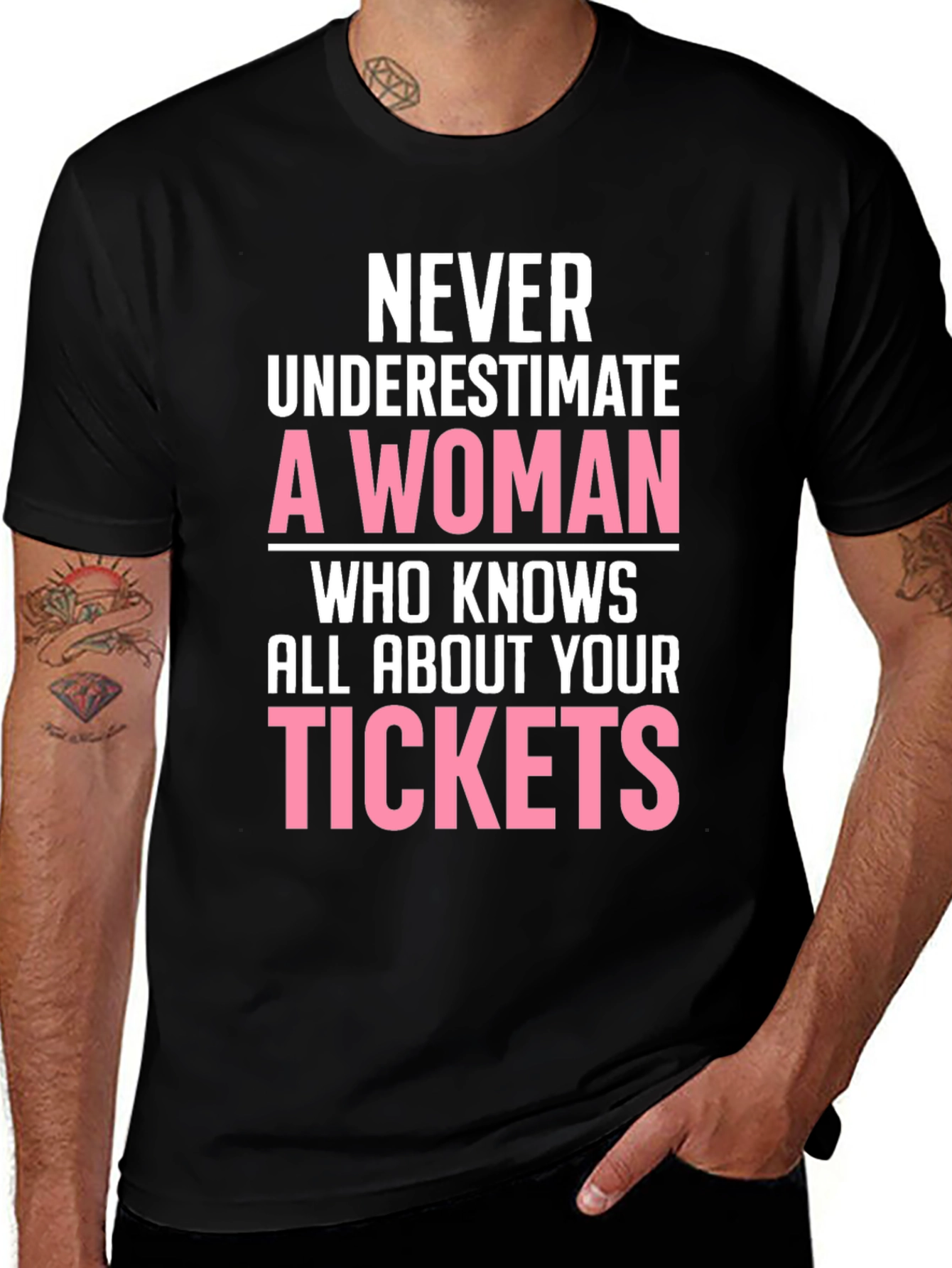Never Underestimate A Woman T-Shirt