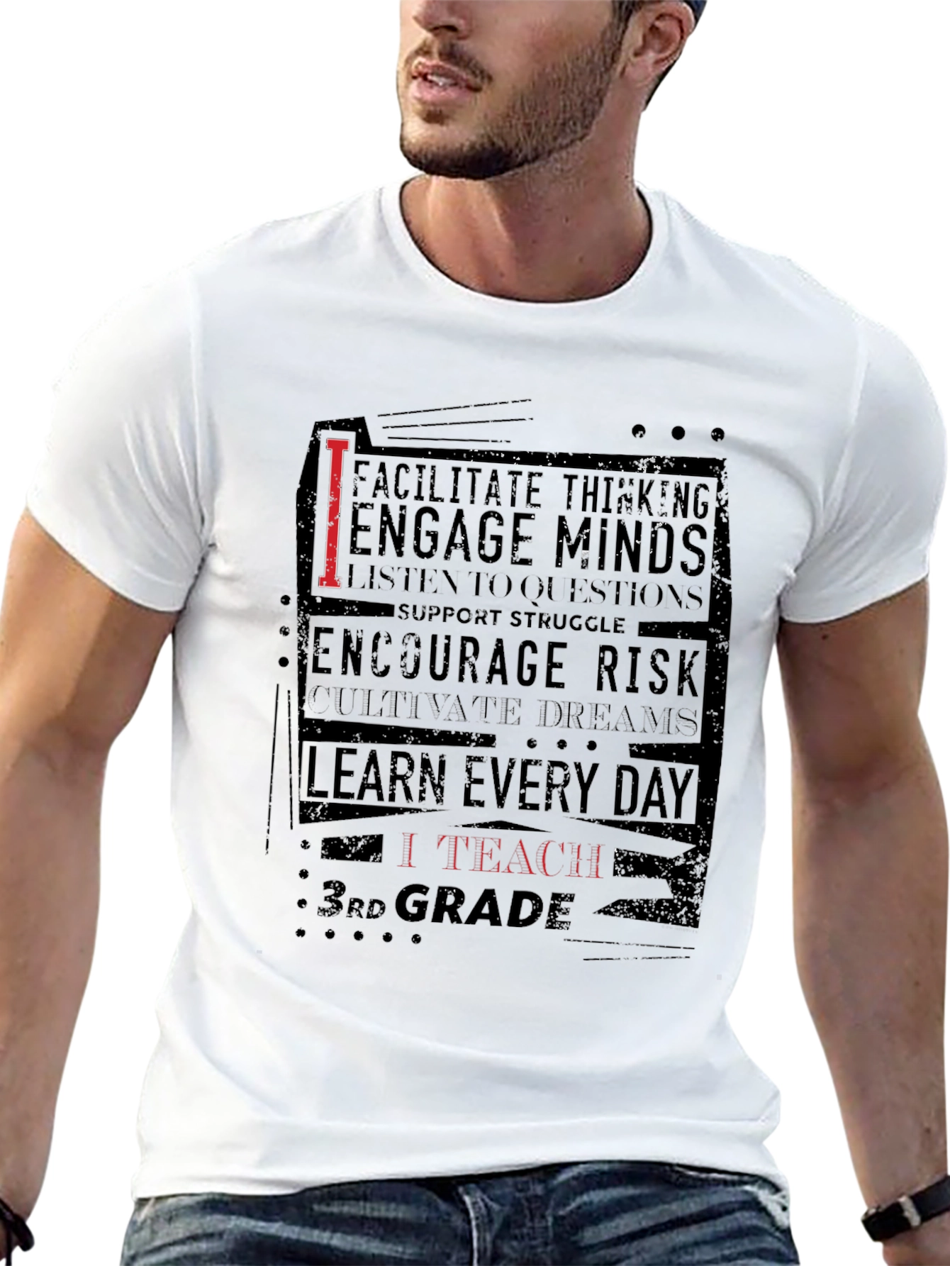 I Teach 3rd Grade T-Shirt