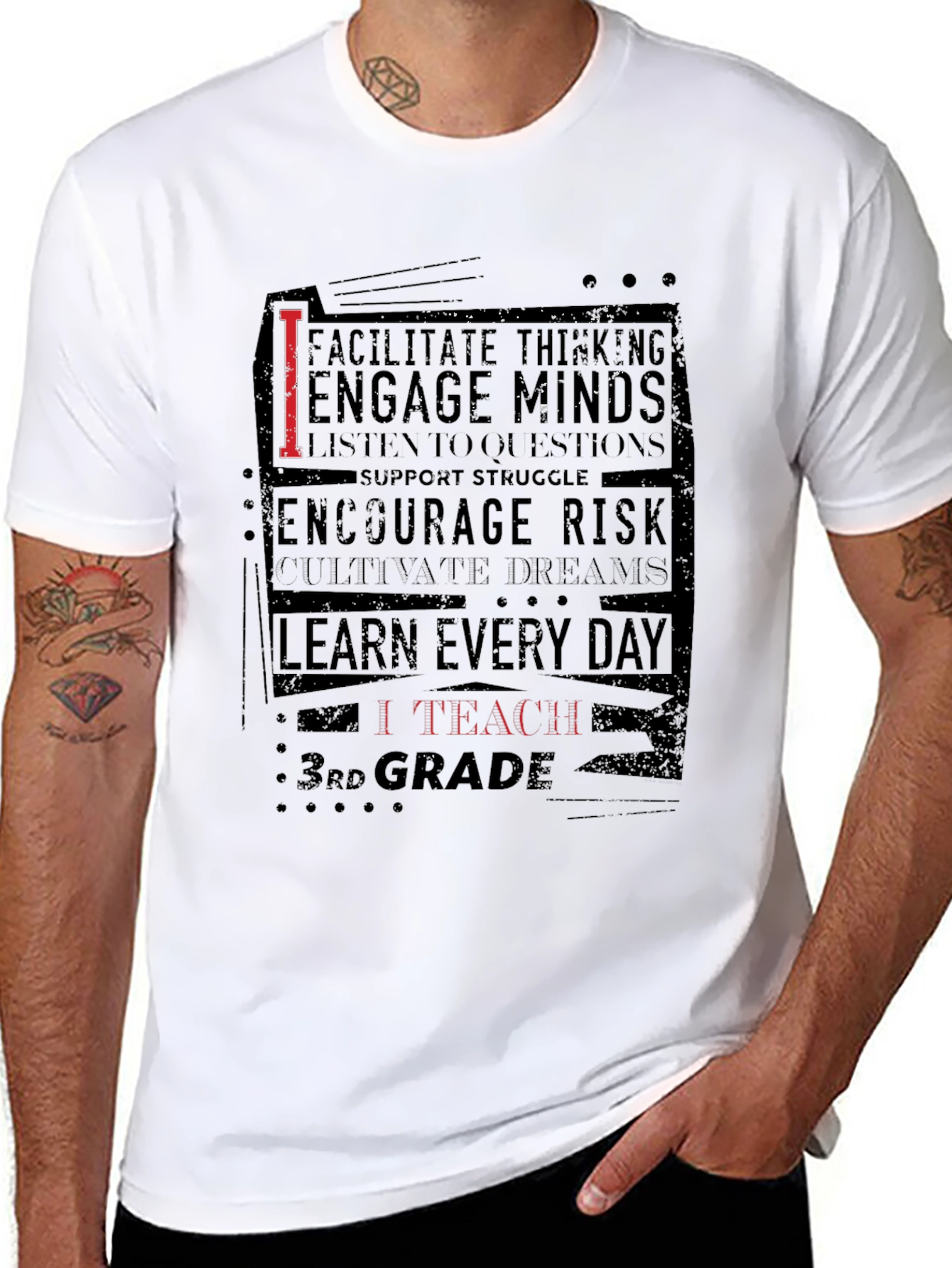 I Teach 3rd Grade T-Shirt