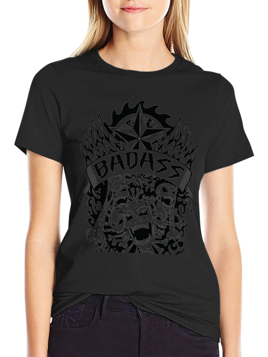 Badass Graphic Print T-Shirt - Mens