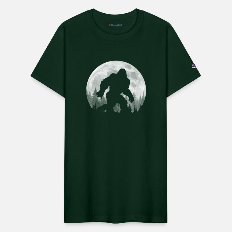 Bigfoot Moon Silhouette
