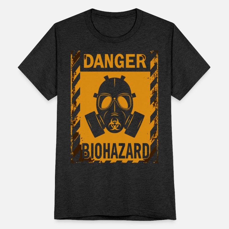 Biohazard Grunge Bio Hazard Gas Mask