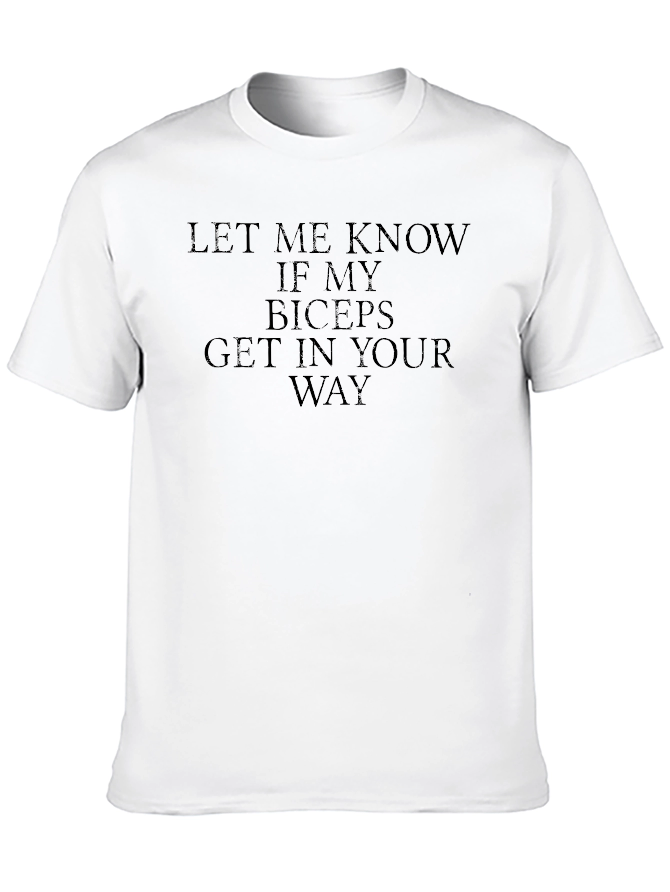 Funny Bicep T-Shirt - Gym Humor