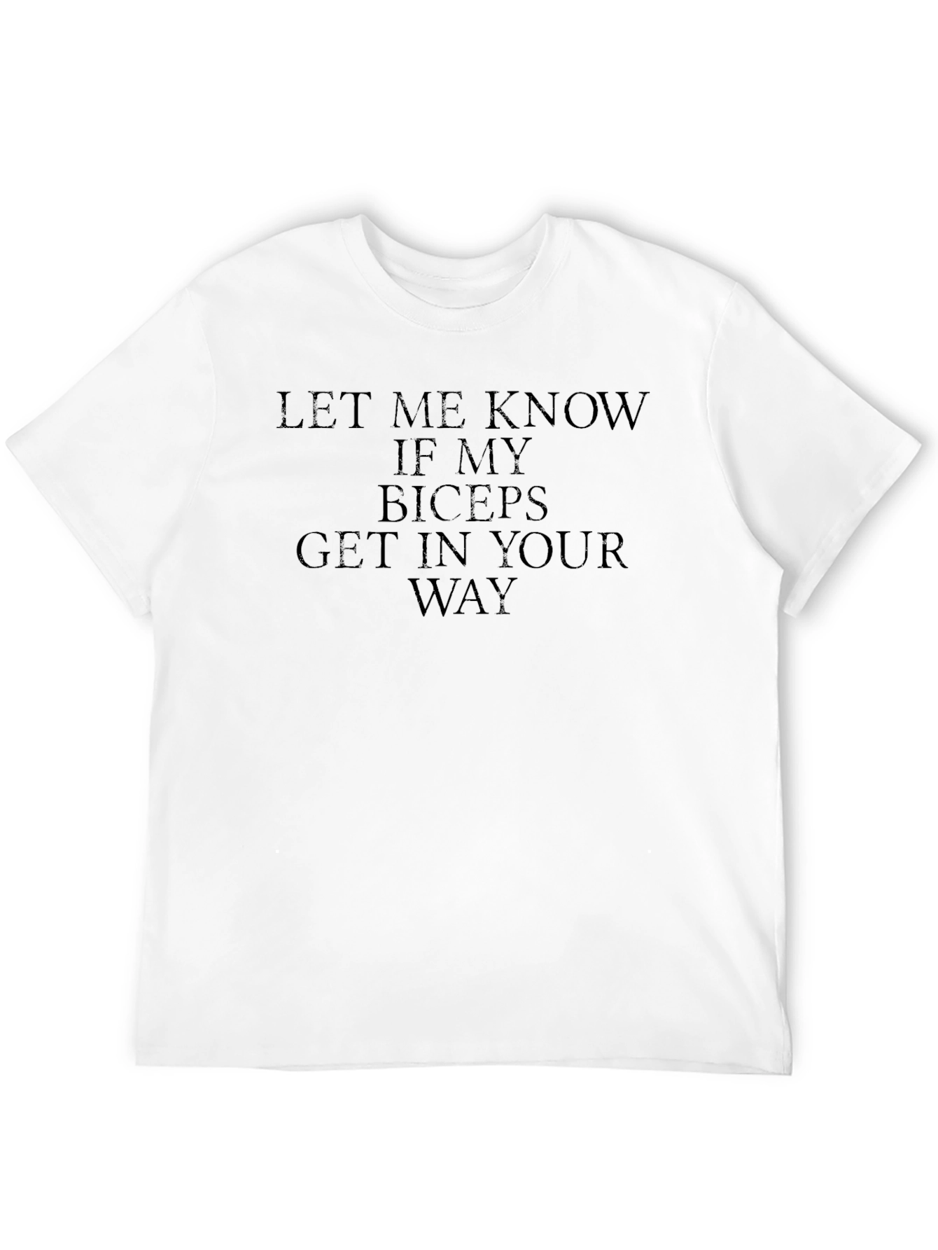 Funny Bicep T-Shirt - Gym Humor