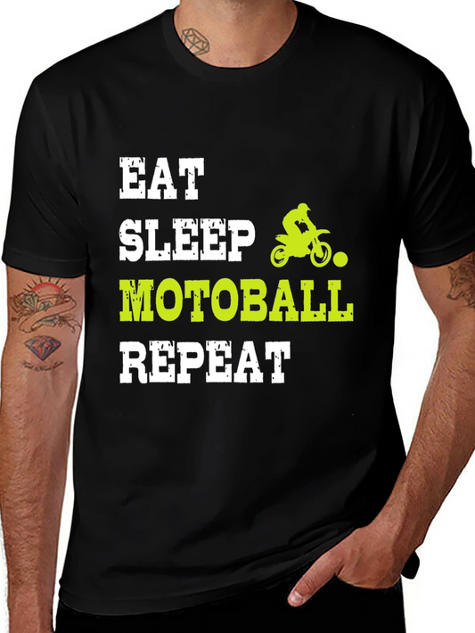 Eat Sleep Motoball Repeat T-Shirt