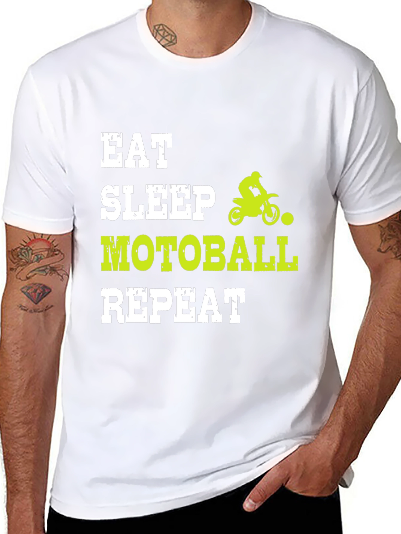 Eat Sleep Motoball Repeat T-Shirt