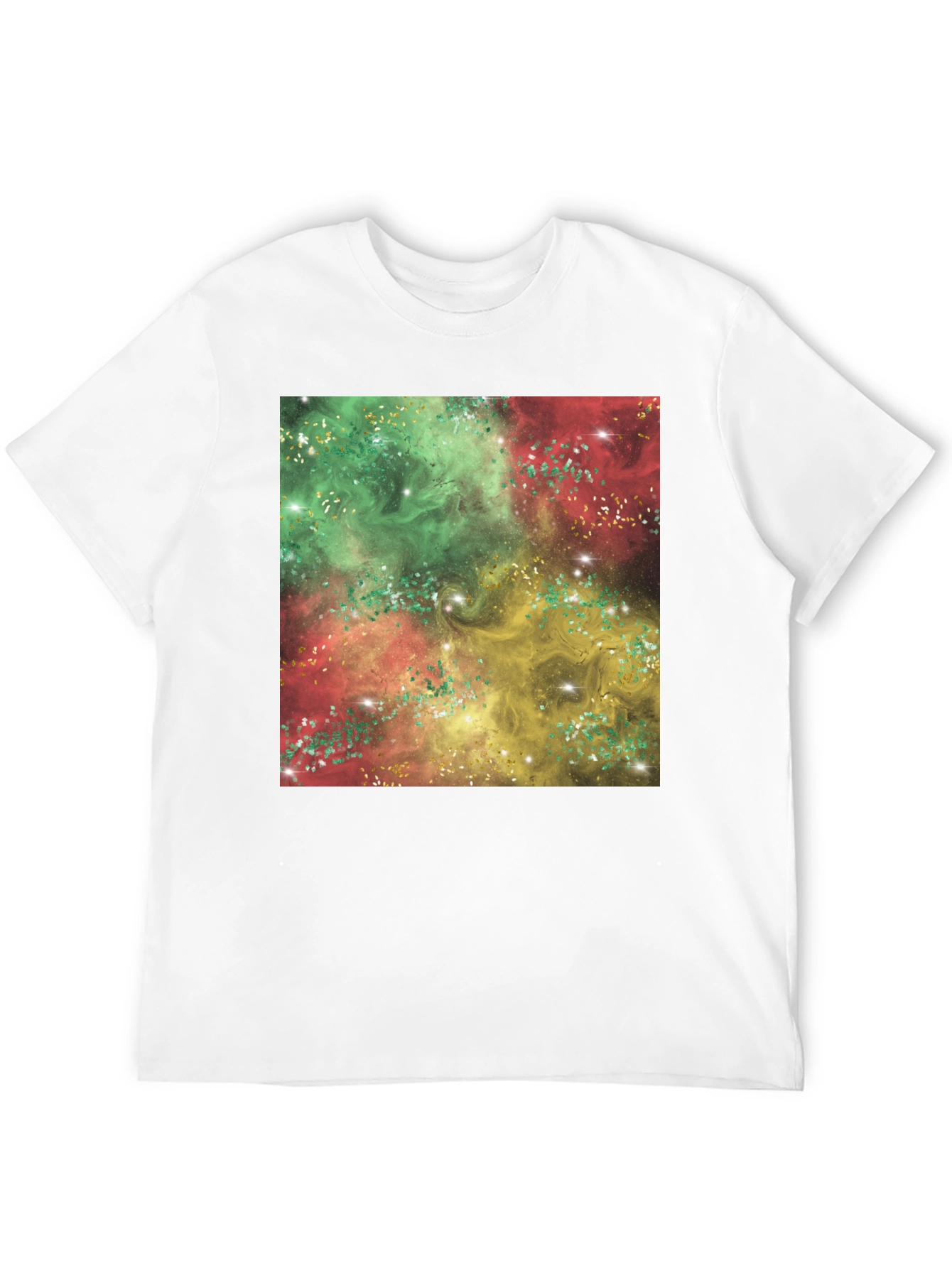 Galaxy Swirl T-Shirt - Vivid Abstract Design