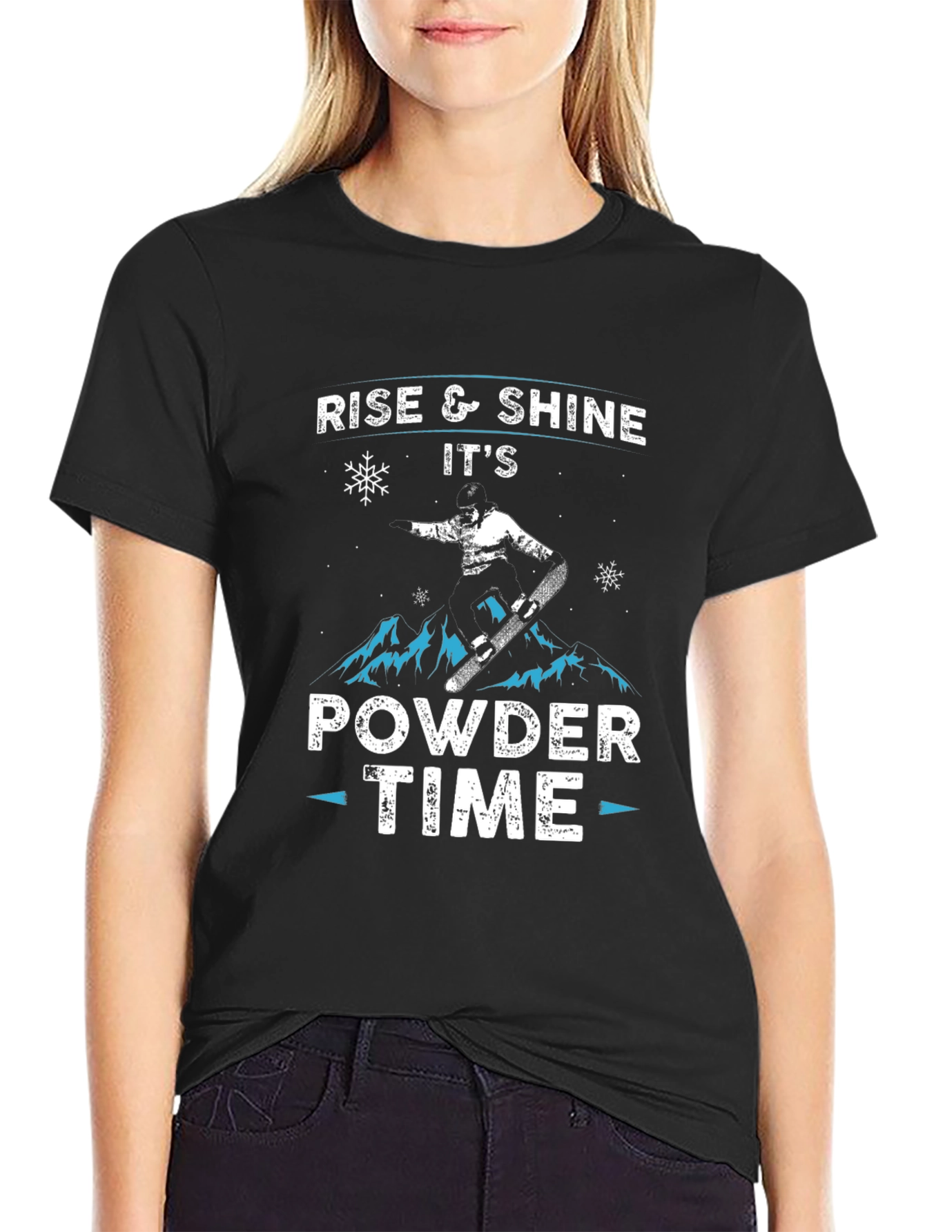 Rise & Shine Powder Time T-Shirt
