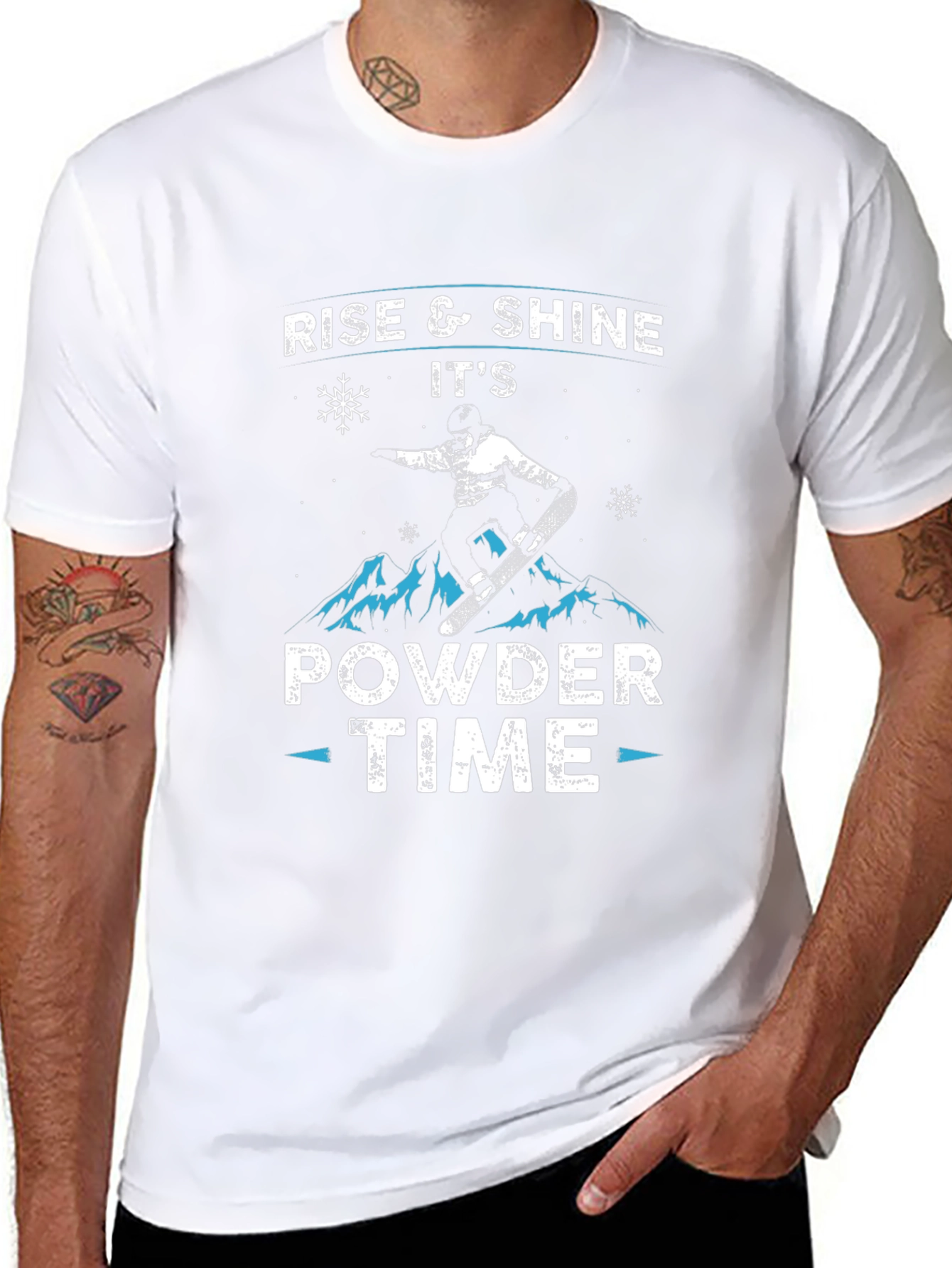 Rise & Shine Powder Time T-Shirt