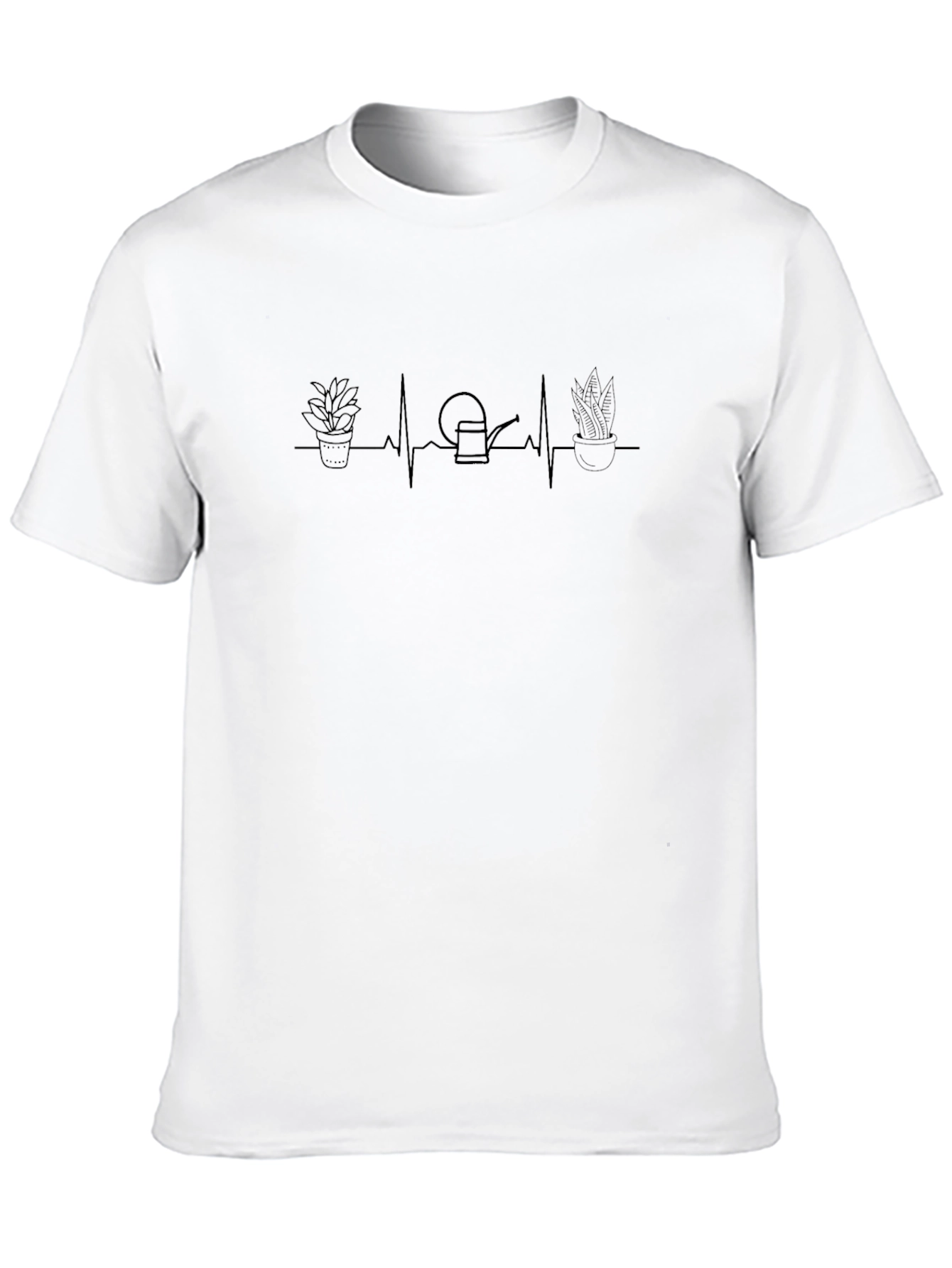 Gardeners Heartbeat T-Shirt: Plant Lover Tee