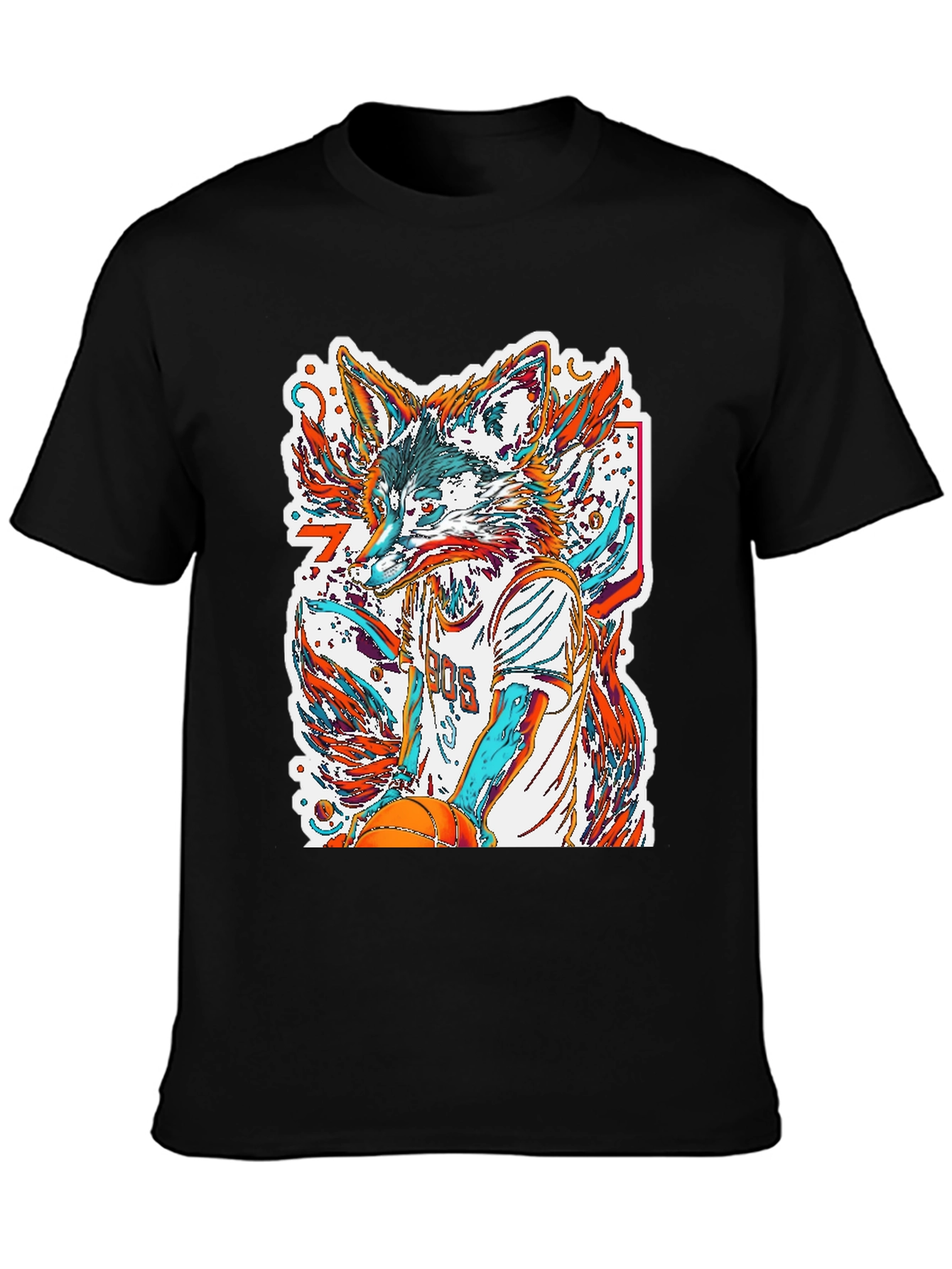 Fox Basketball Graphic Tee