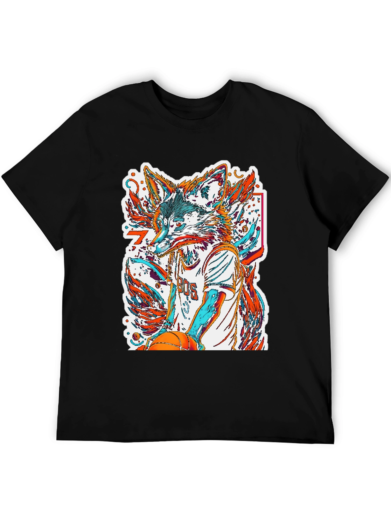 Fox Basketball Graphic Tee