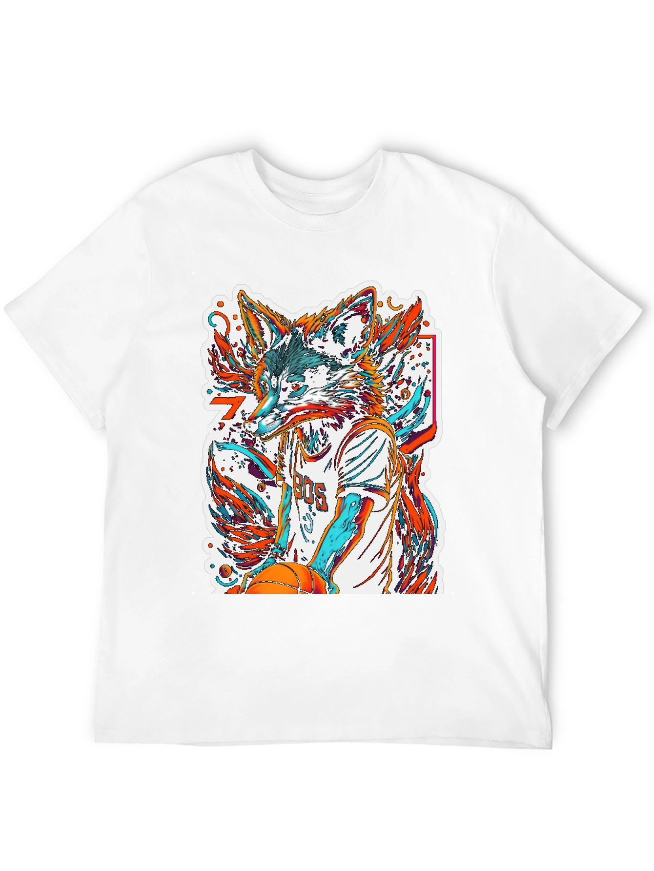 Fox Basketball Graphic Tee