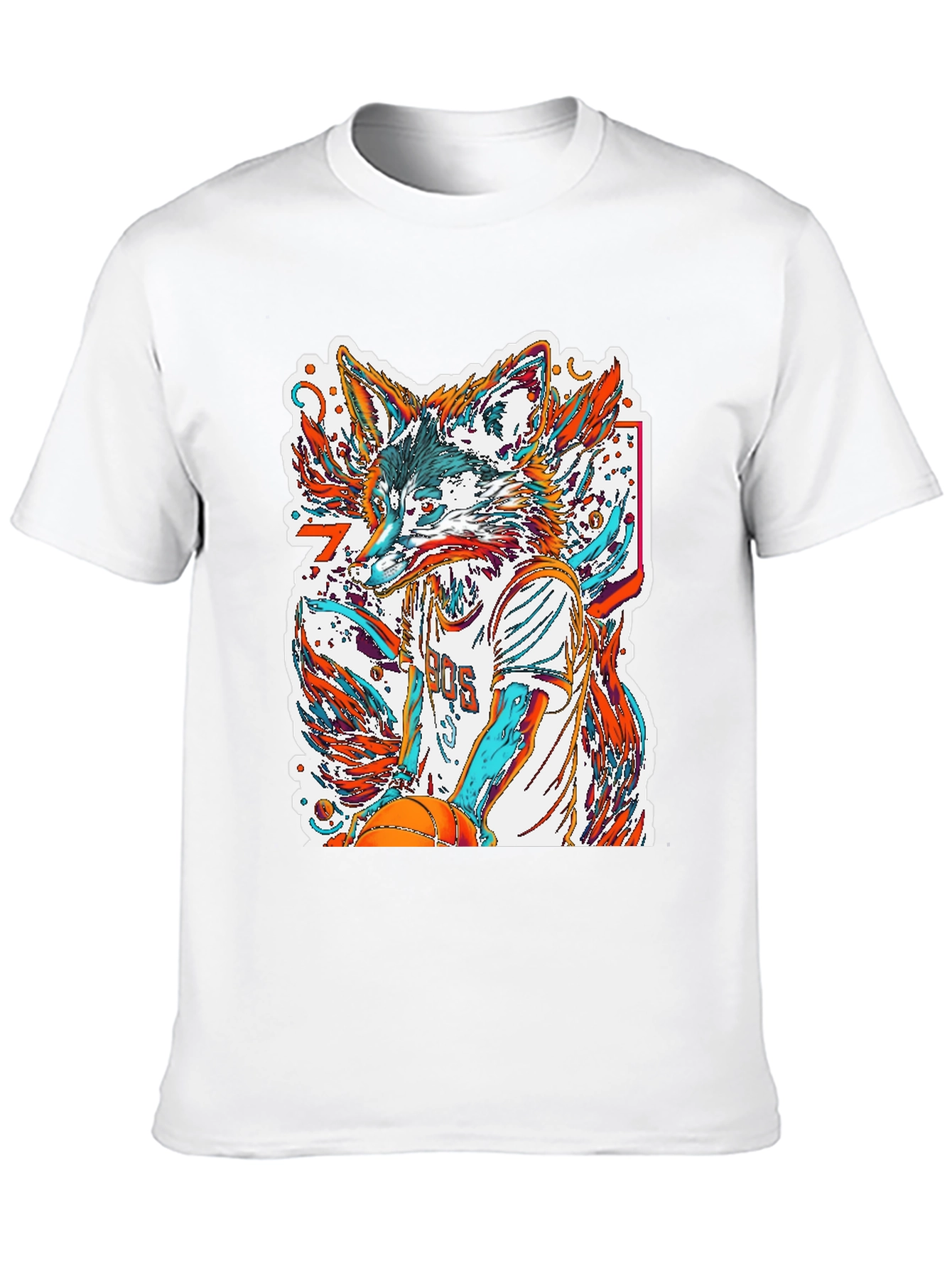 Fox Basketball Graphic Tee