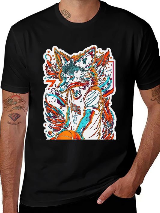 Fox Basketball Graphic Tee