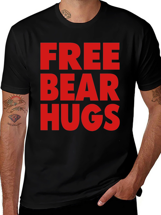 Free Bear Hugs Graphic T-Shirt