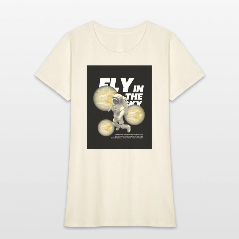 Black and White Typography T Shirt