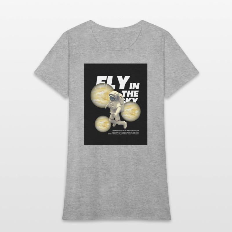 Black and White Typography T Shirt