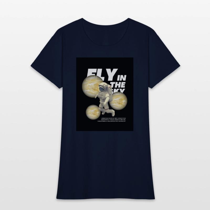 Black and White Typography T Shirt