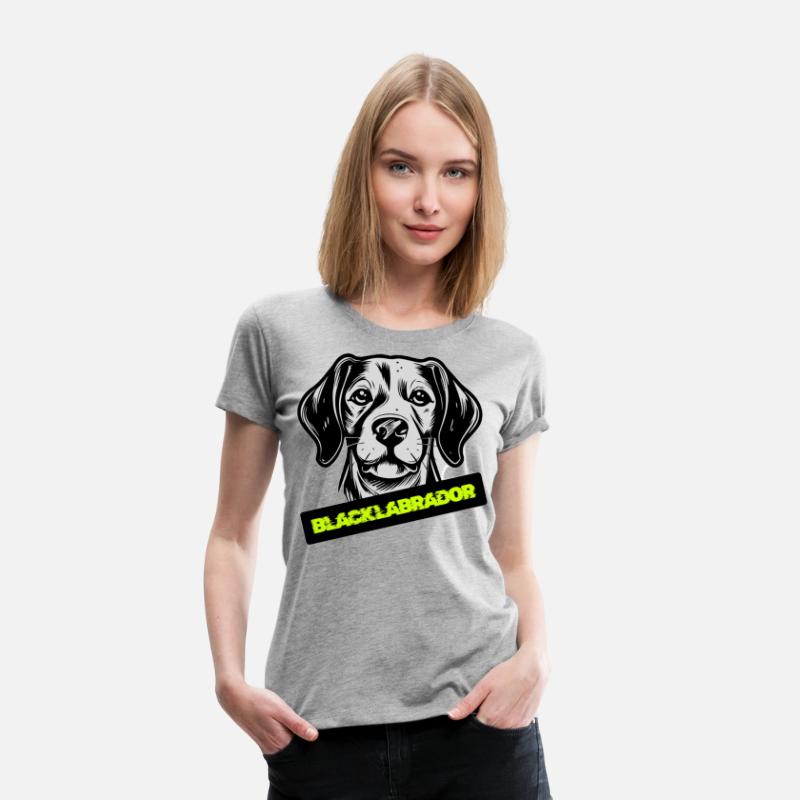 Black Labrador Portrait Illustration