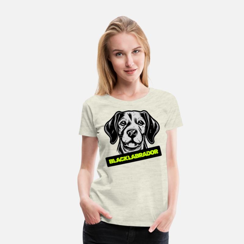 Black Labrador Portrait Illustration