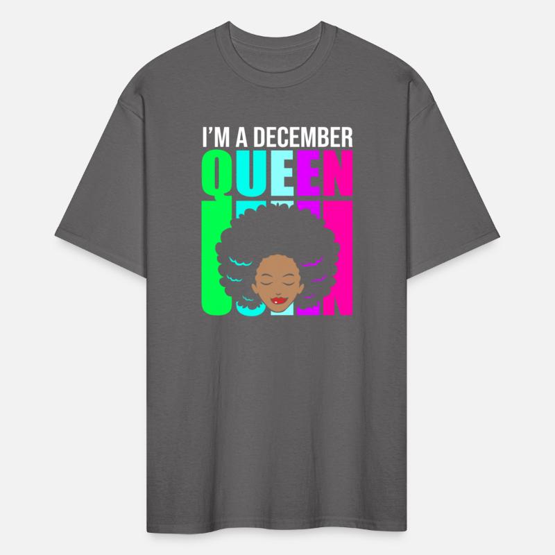 Black Women Afro Retro Zodiac Im A December Queen
