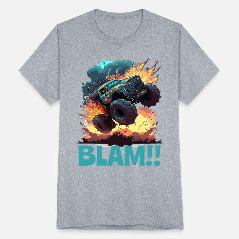 Blam Explosion Noise Monster Truck