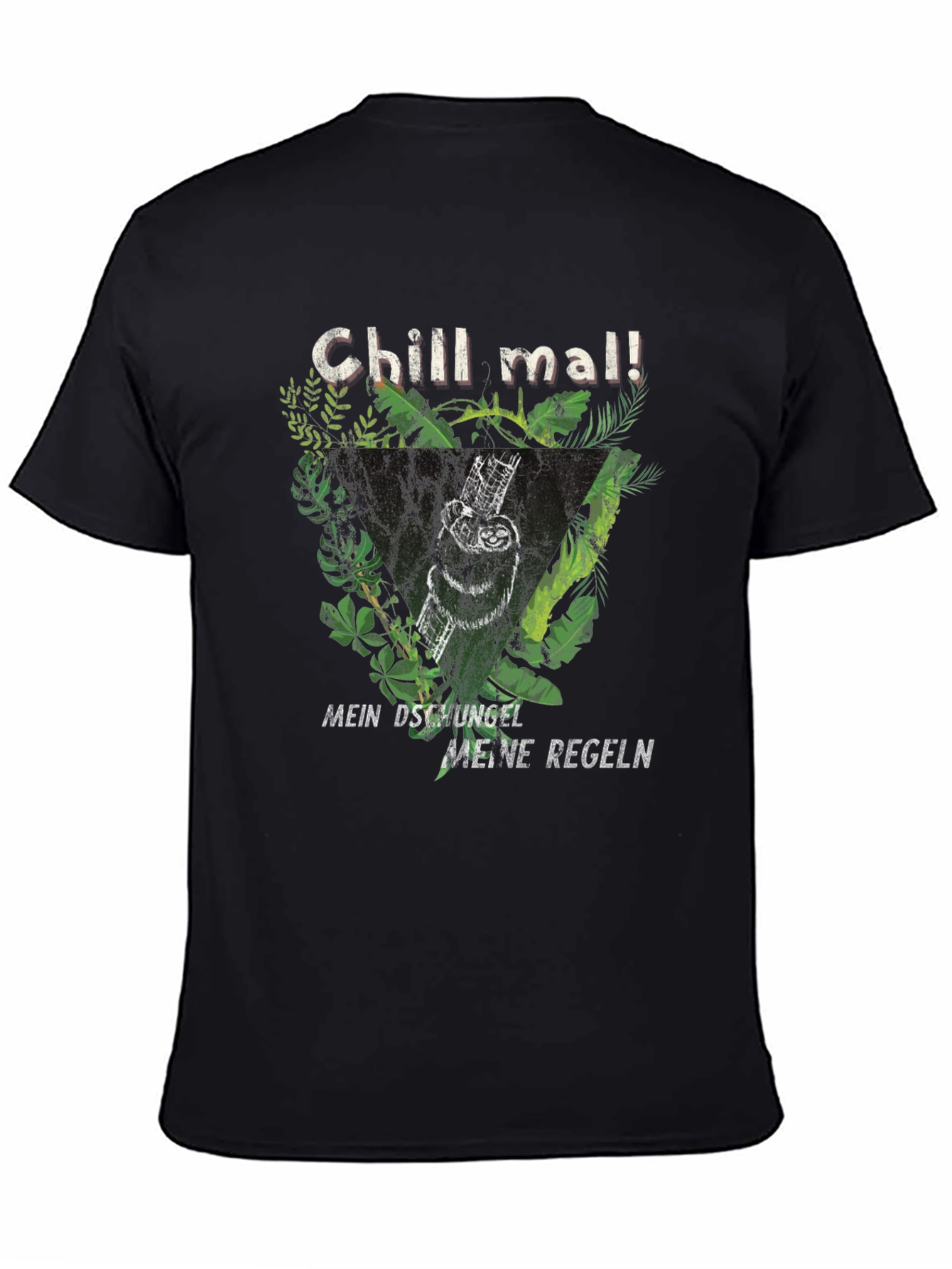 Chill Mal Sloth T-Shirt: Jungle Rules