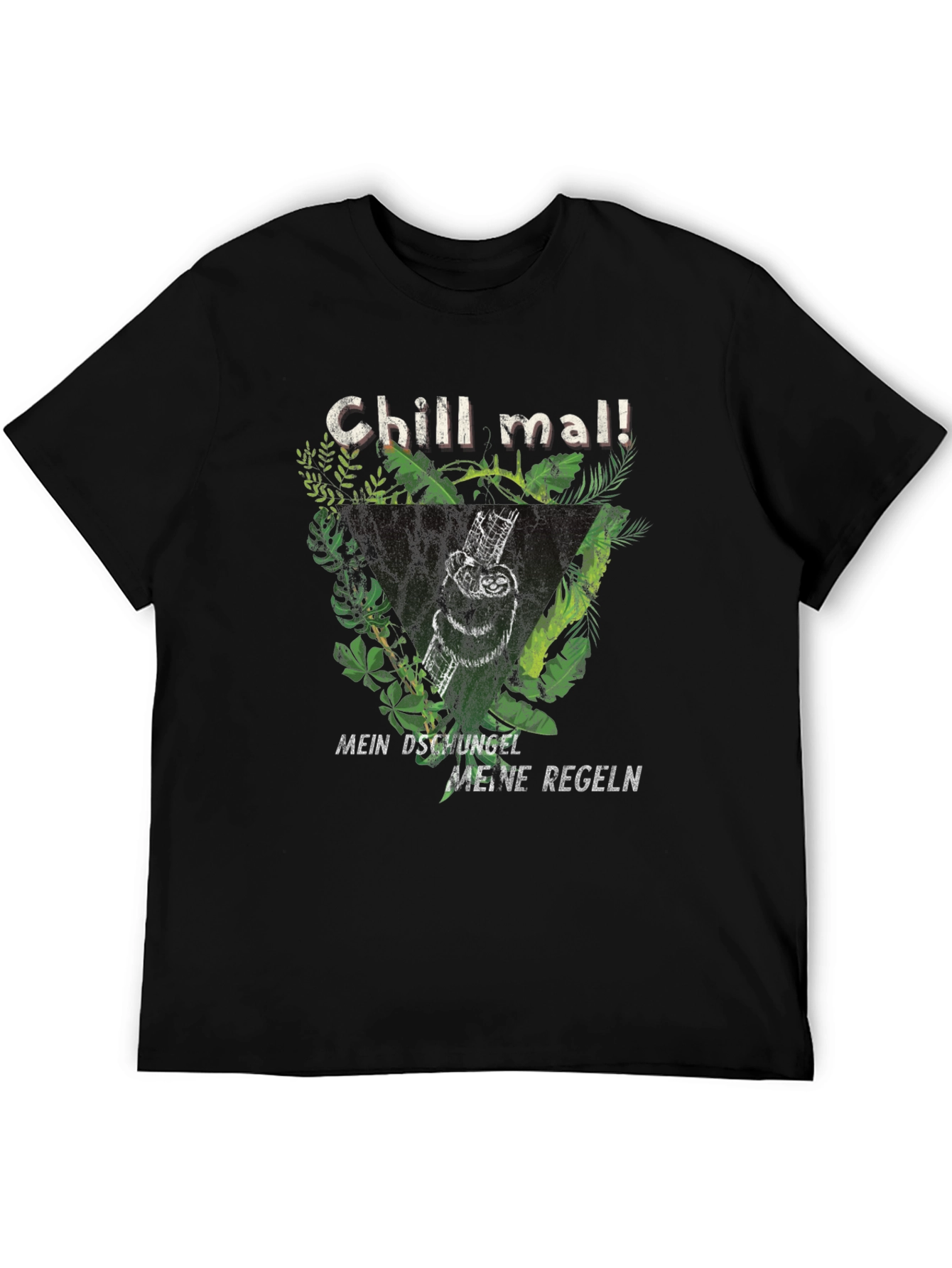 Chill Mal Sloth T-Shirt: Jungle Rules