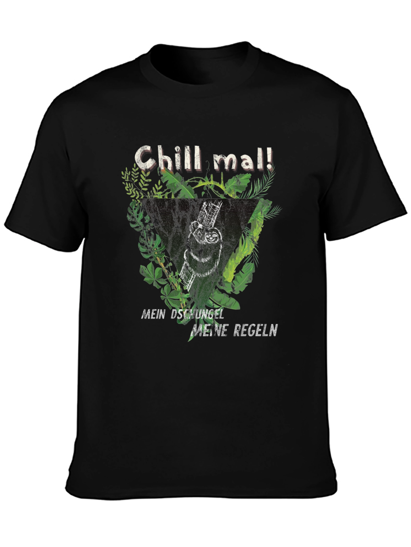 Chill Mal Sloth T-Shirt: Jungle Rules