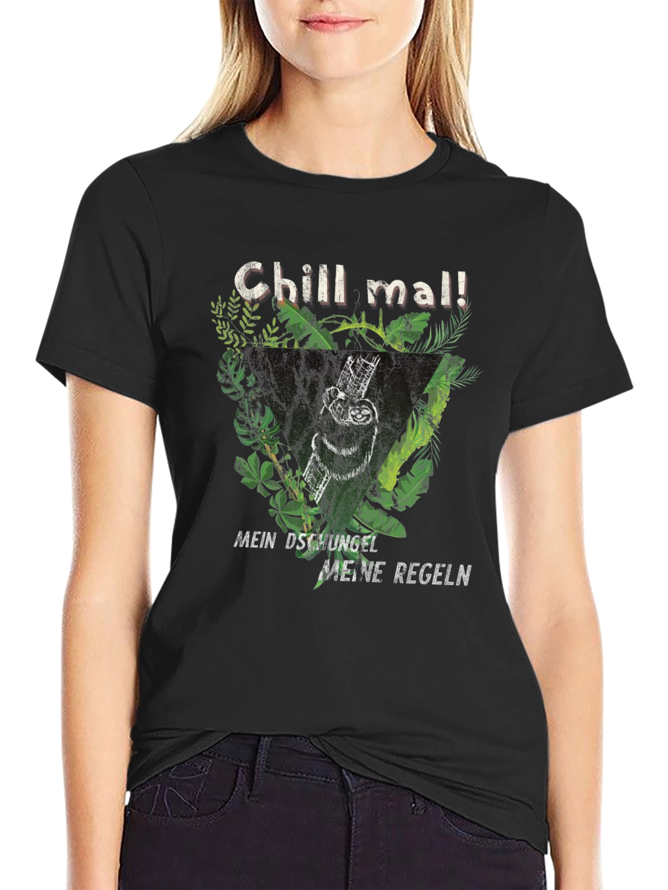 Chill Mal Sloth T-Shirt: Jungle Rules