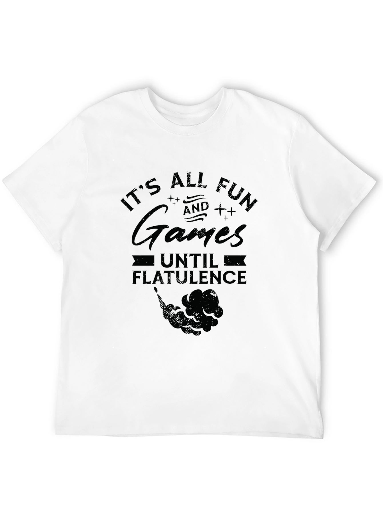 Fun and Games Flatuence Graphic T-Shirt