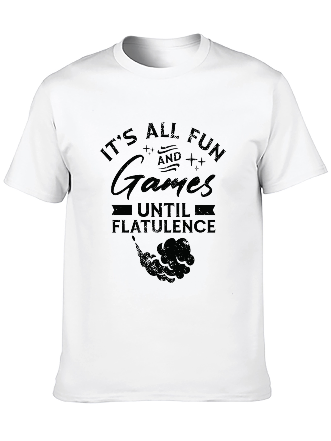 Fun and Games Flatuence Graphic T-Shirt
