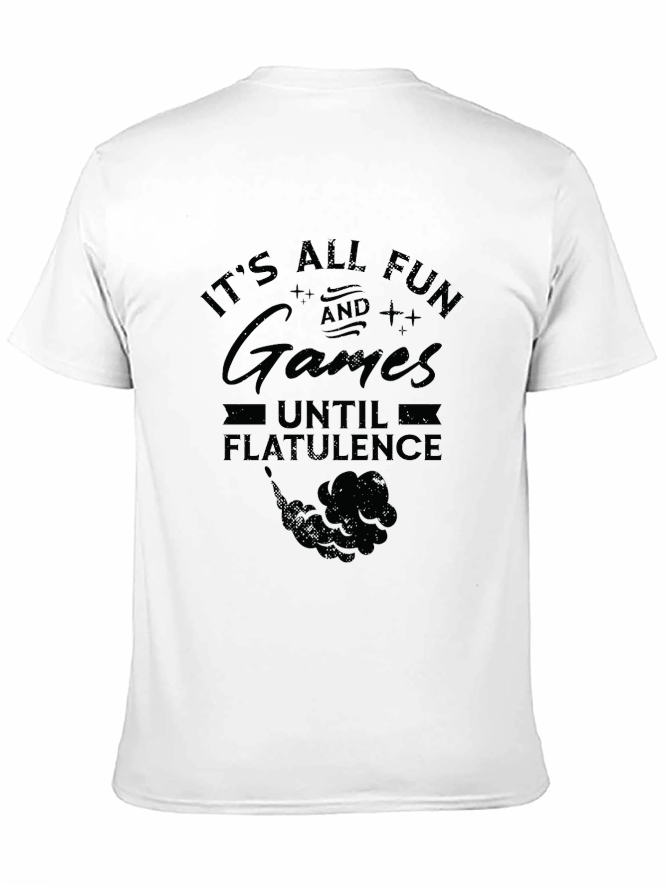 Fun and Games Flatuence Graphic T-Shirt