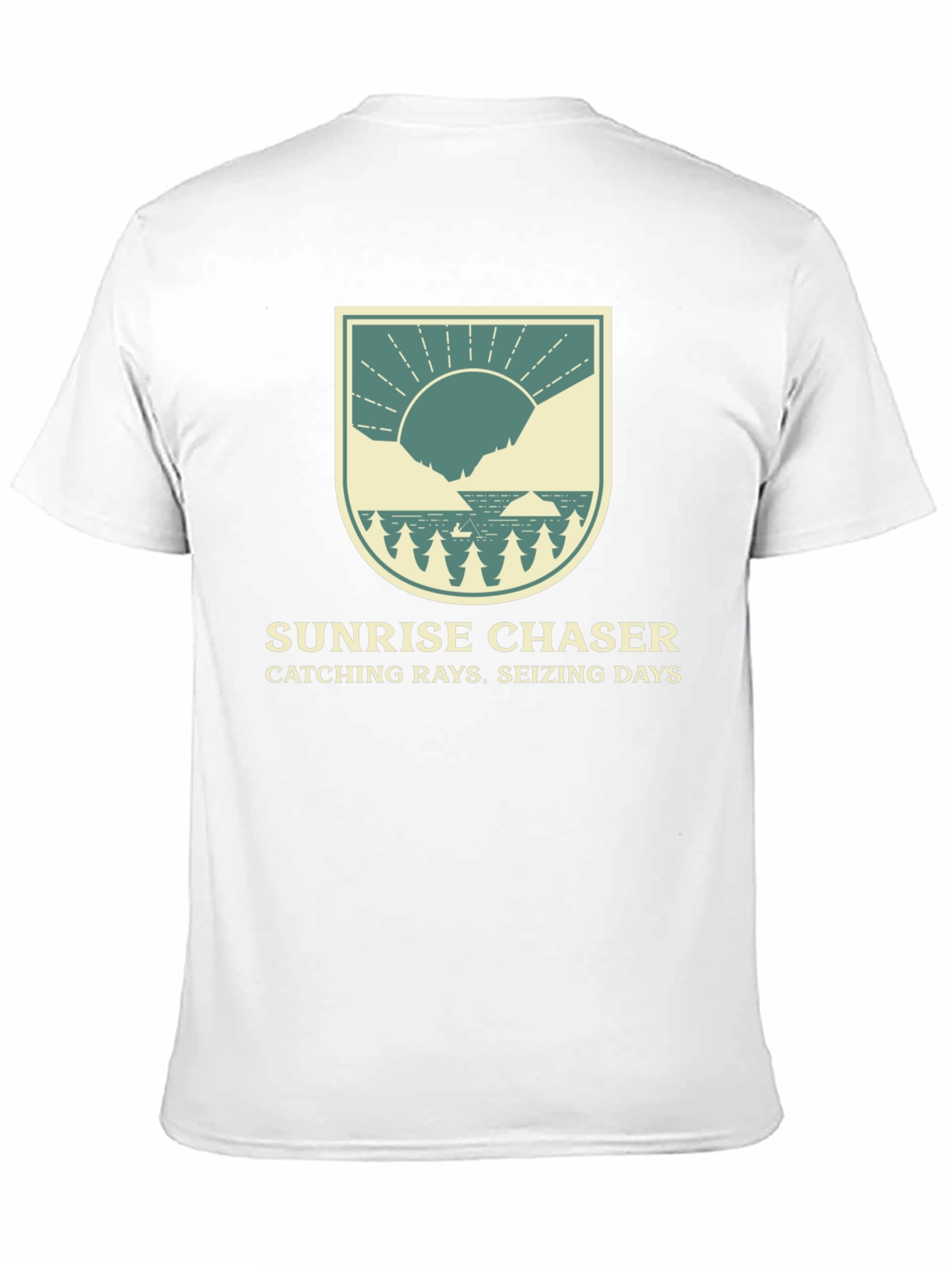 Sunrise Chaser Graphic Tee - Catching Rays Seizing Days