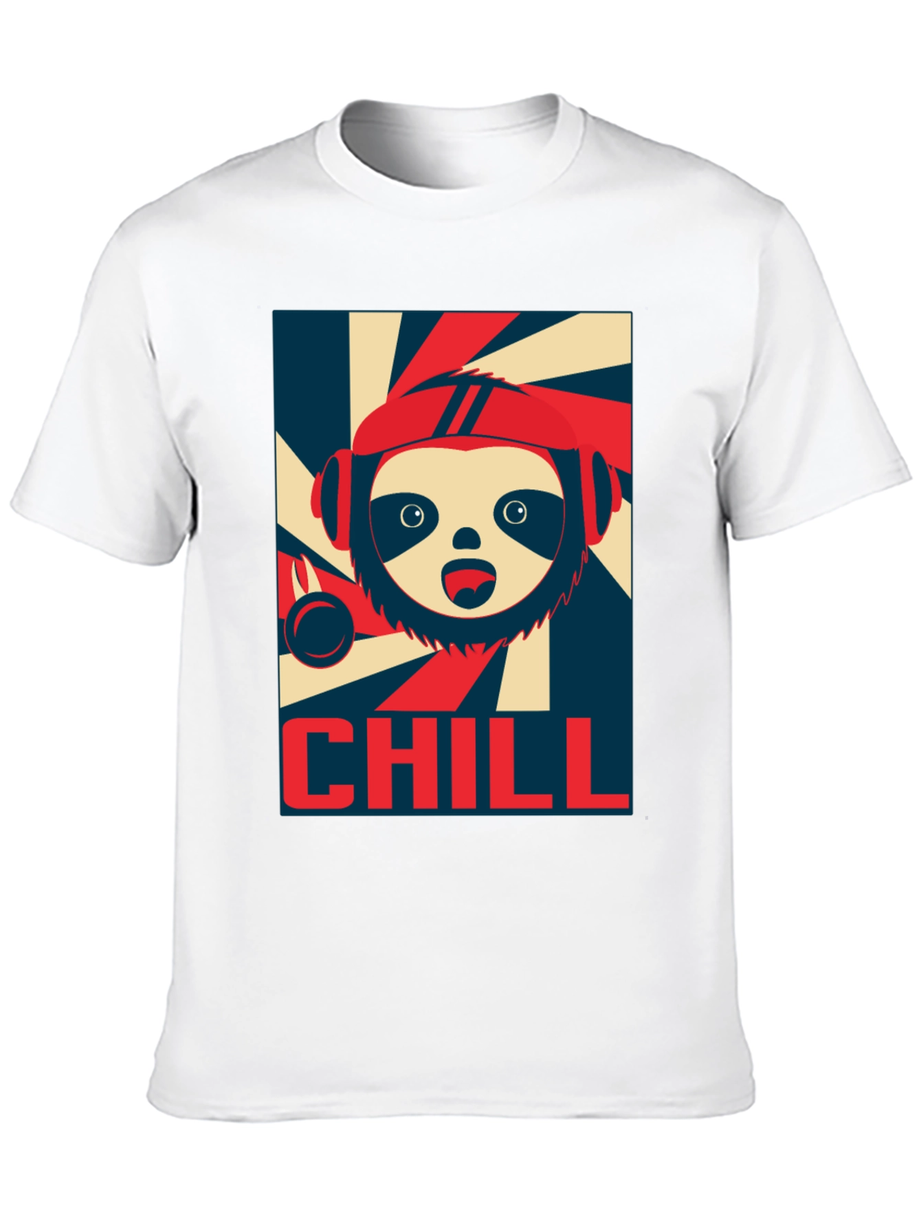 Chill Sloth Graphic Tee - Cool & Casual Style