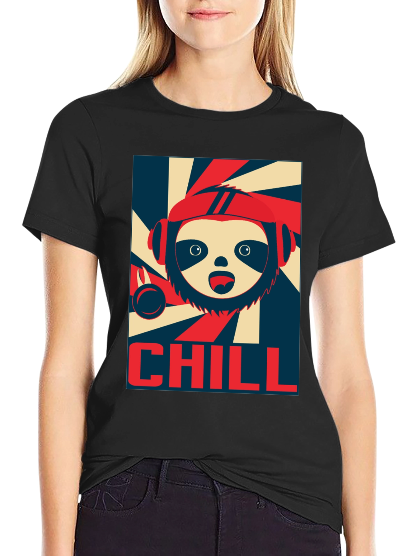 Chill Sloth Graphic Tee - Cool & Casual Style