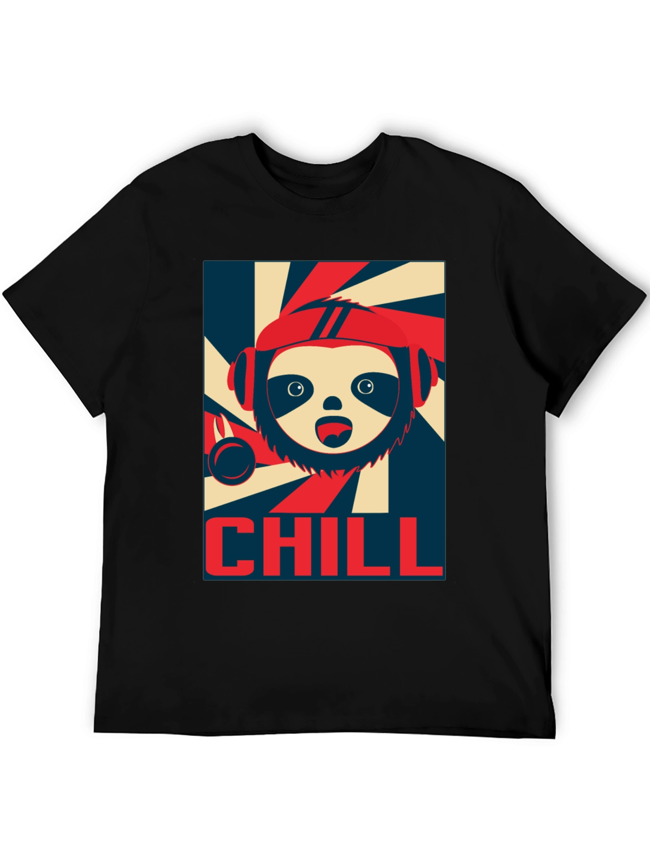Chill Sloth Graphic Tee - Cool & Casual Style