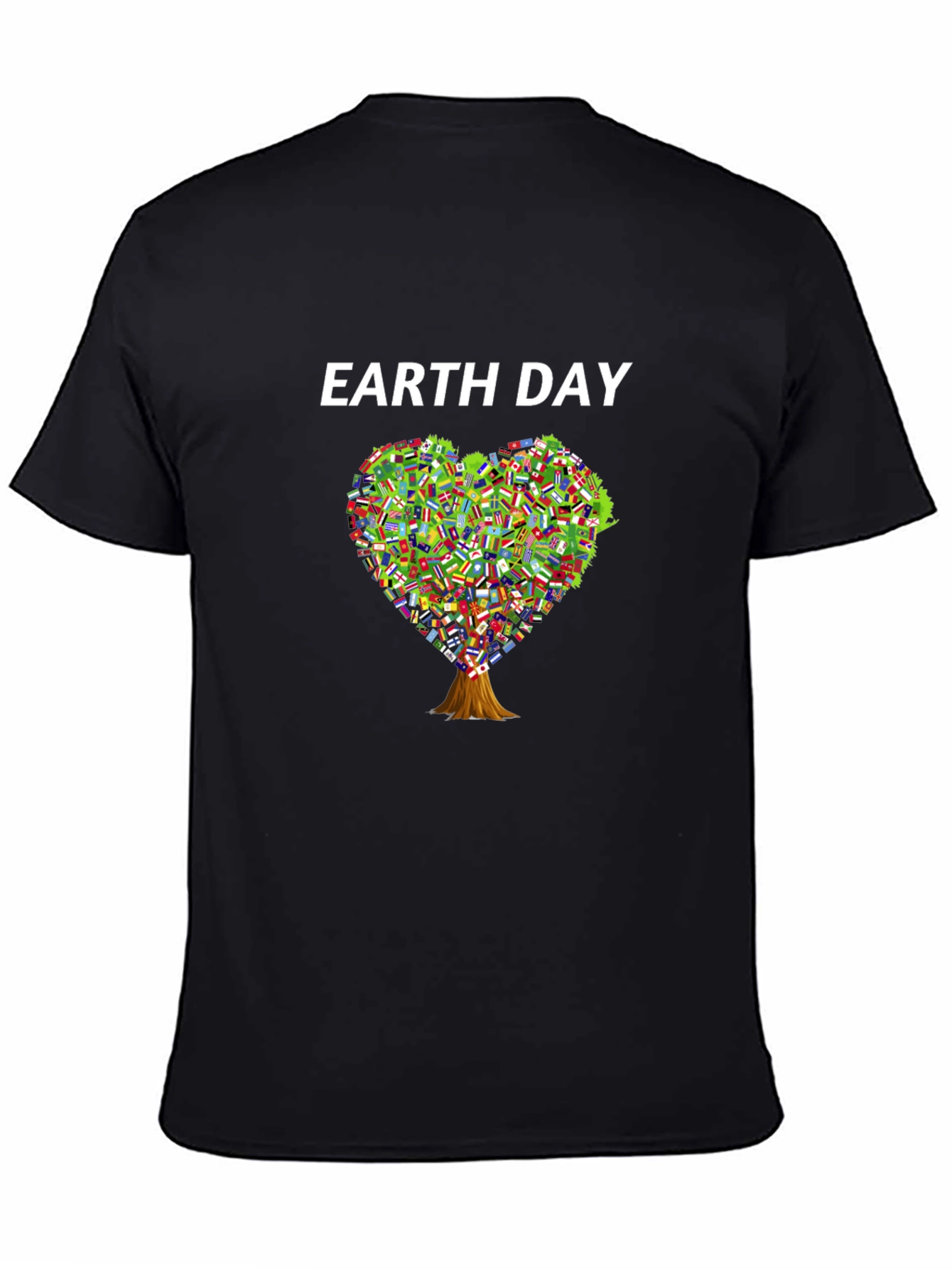 Earth Day Heart Tree T-Shirt