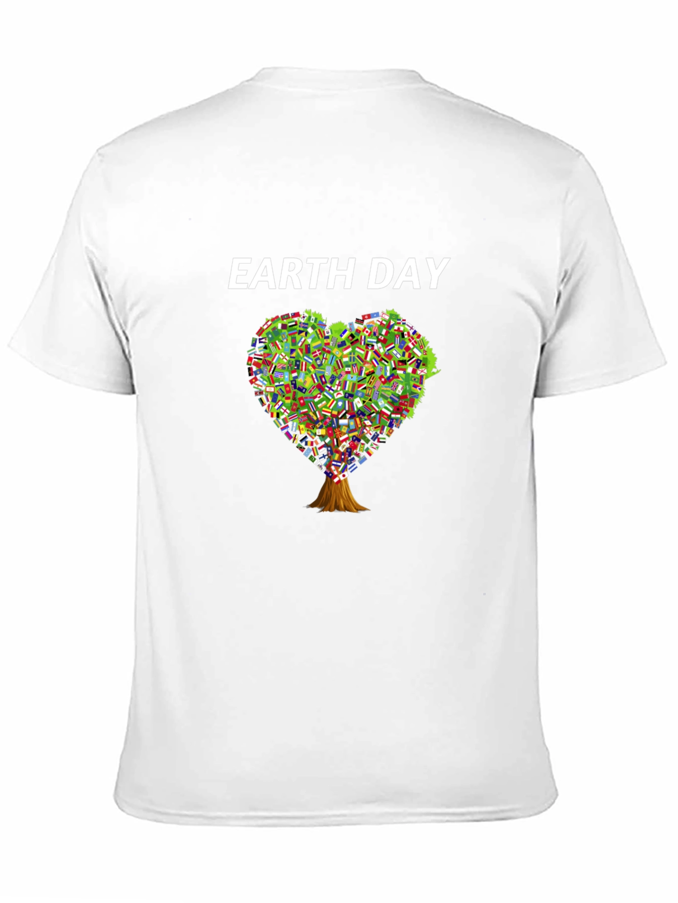 Earth Day Heart Tree T-Shirt