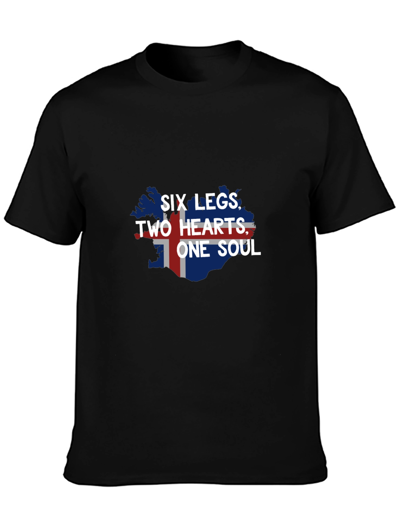 Icelandic Pride T-Shirt - Six Legs Two Hearts