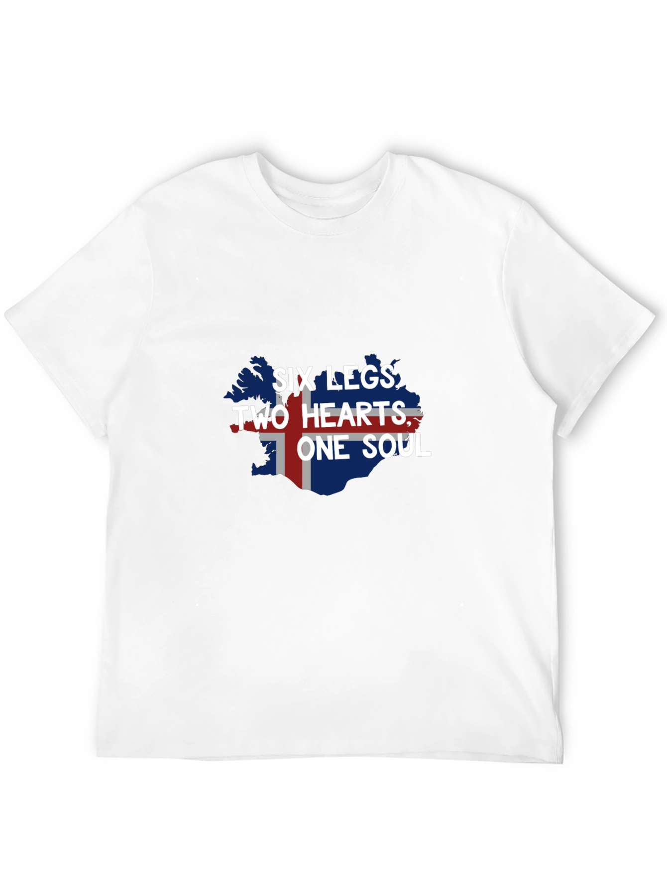 Icelandic Pride T-Shirt - Six Legs Two Hearts