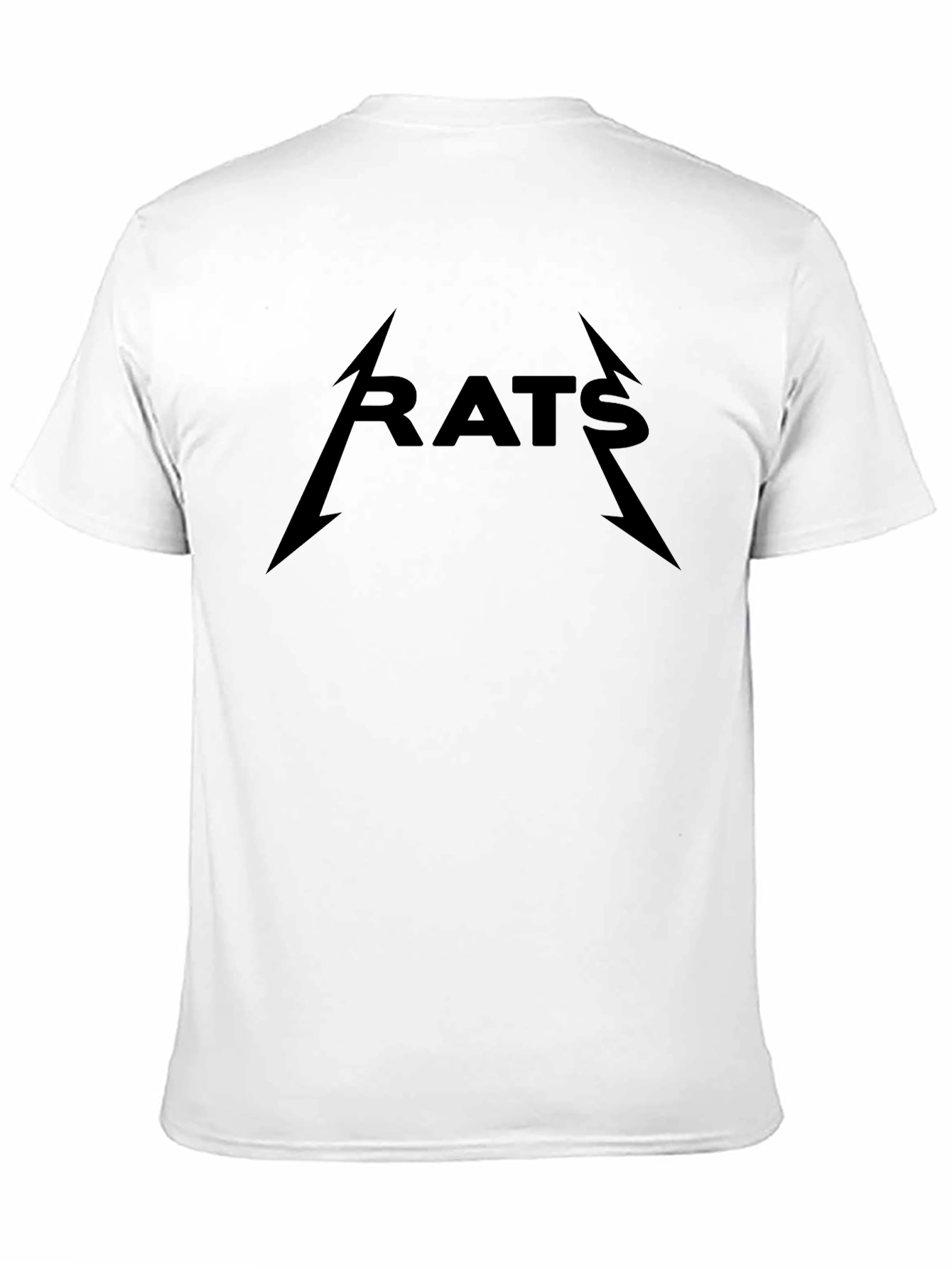 RATS Metallica Style Black T-Shirt