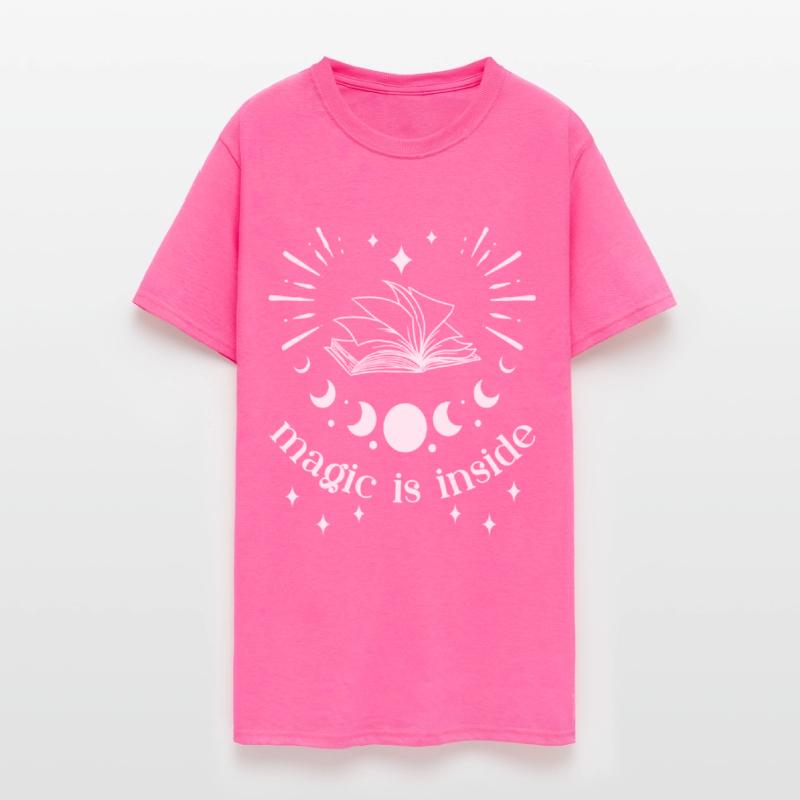 Books have Magic Inside Reading Bookshelves