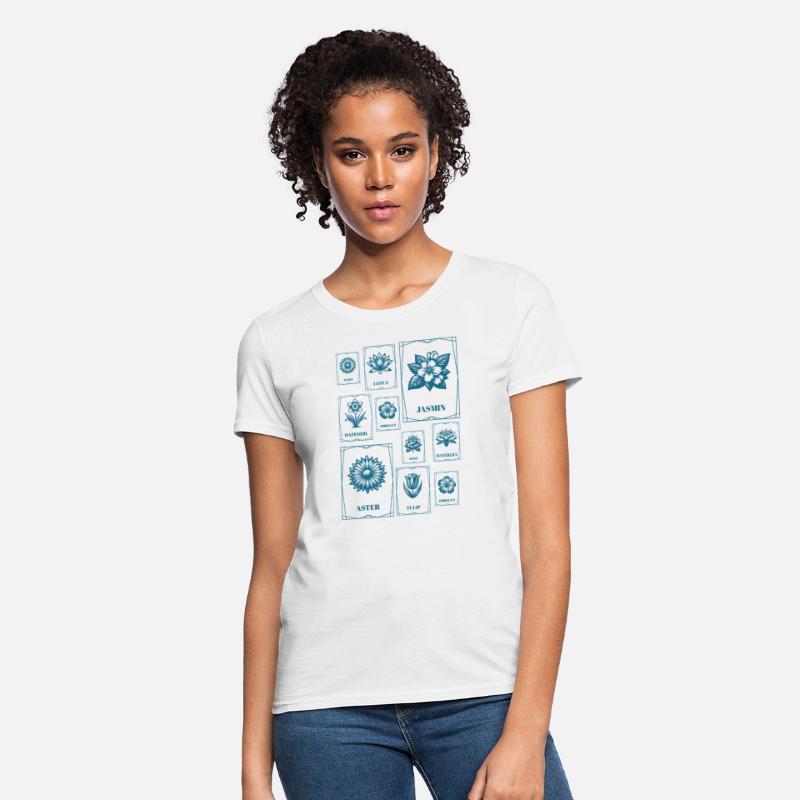 Botanical Beauty: Garden Collection Boho T-shirt