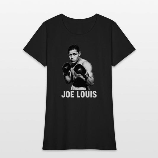 Boxer Joe Louis Black and White