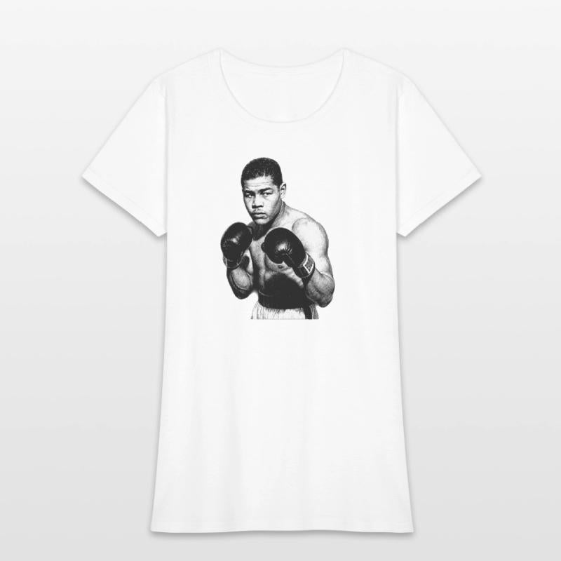 Boxer Joe Louis Black and White
