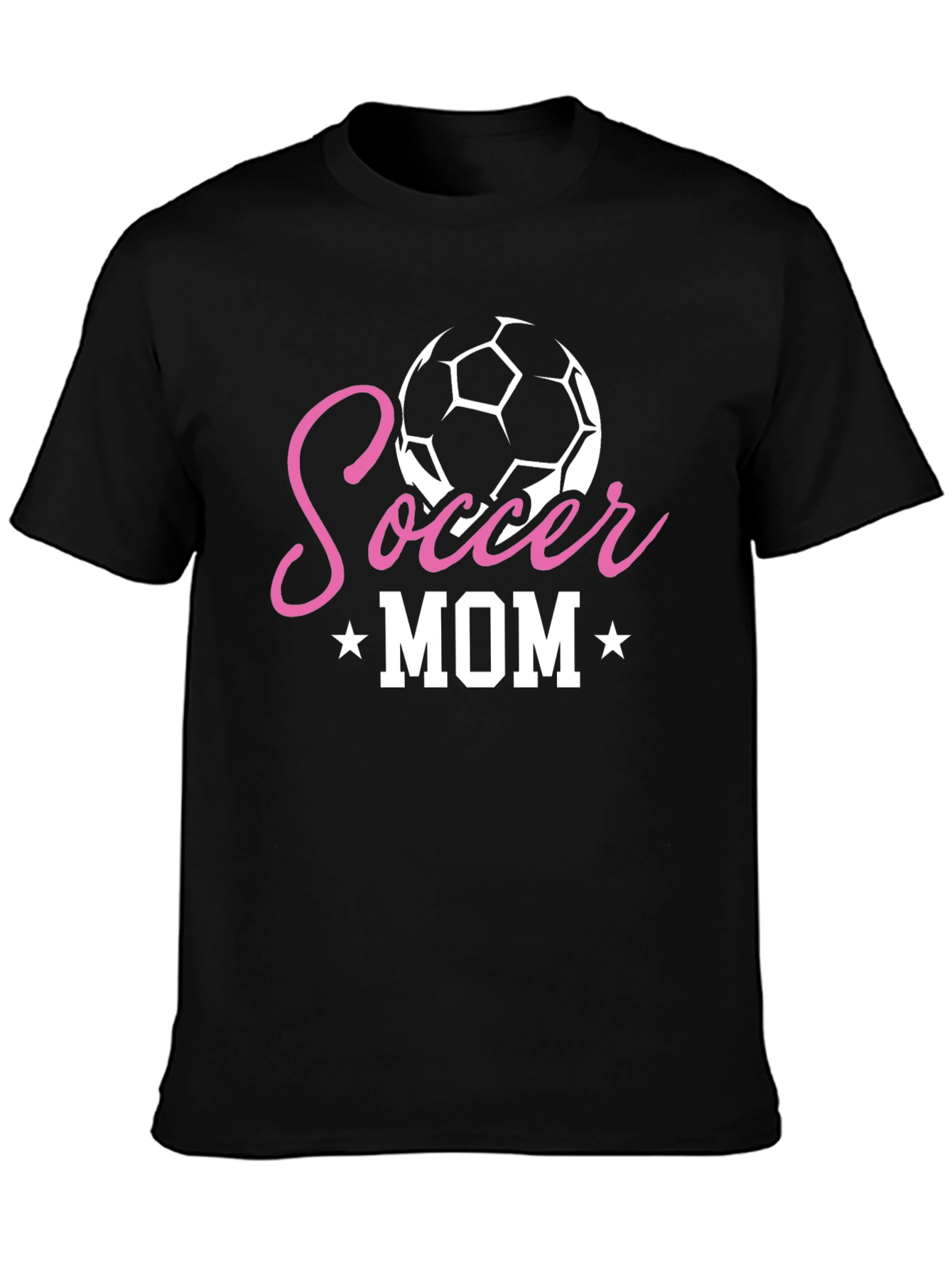 Soccer Mom Graphic T-Shirt - Pink Ball Tee