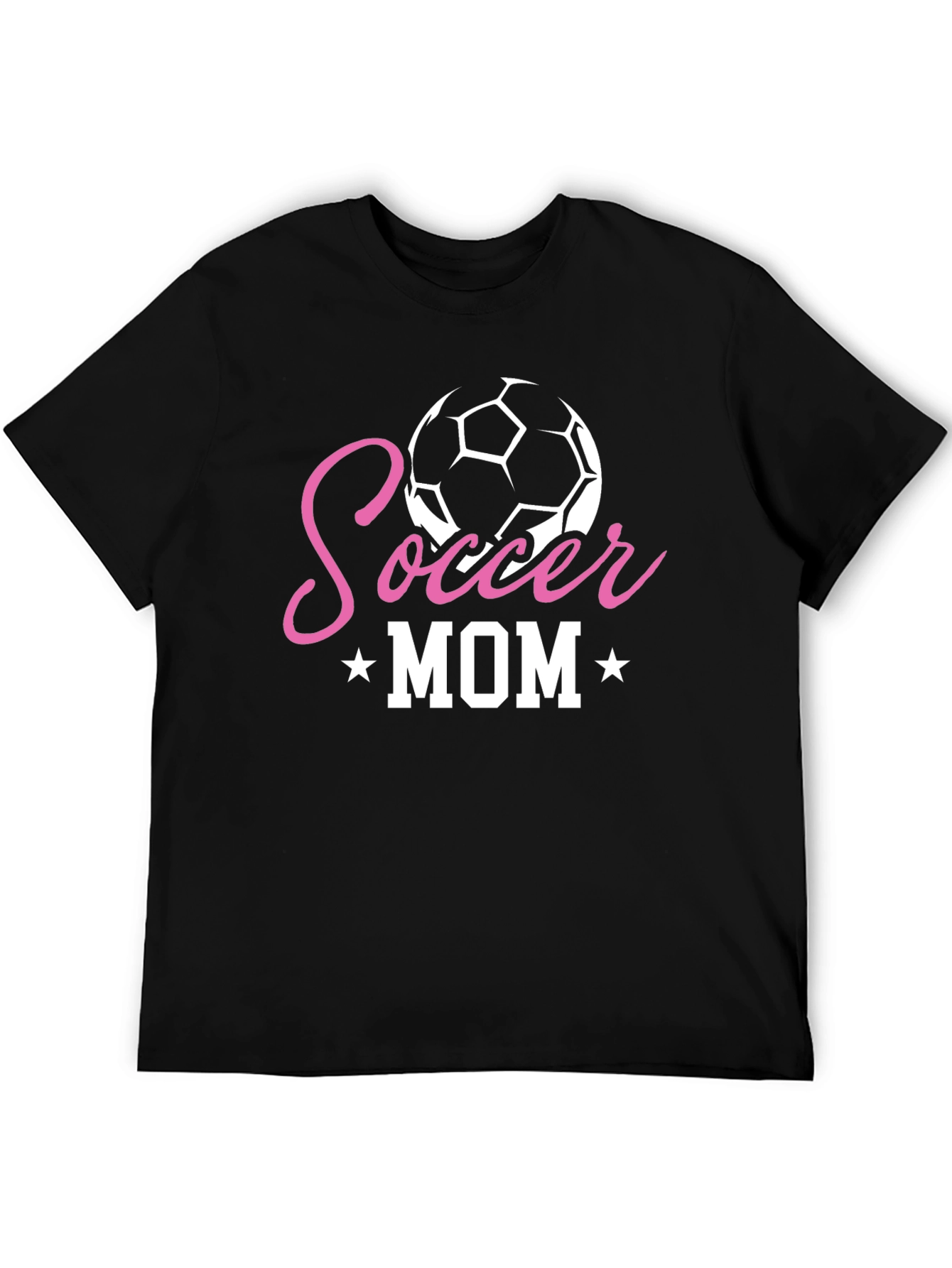 Soccer Mom Graphic T-Shirt - Pink Ball Tee